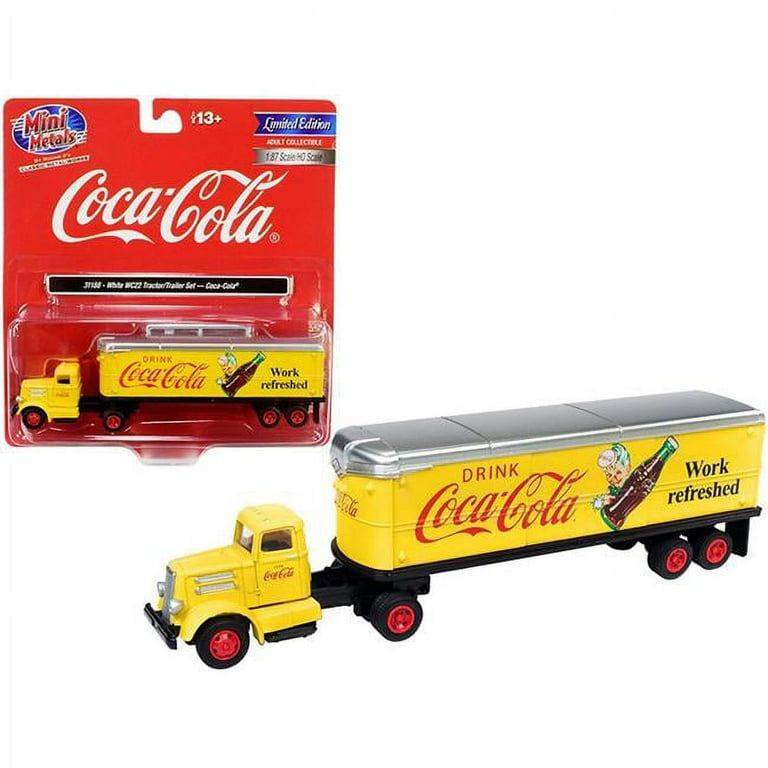 Classic Metal Works 31188 WC22 Tractor Trailer Coca-Cola 1 by 87