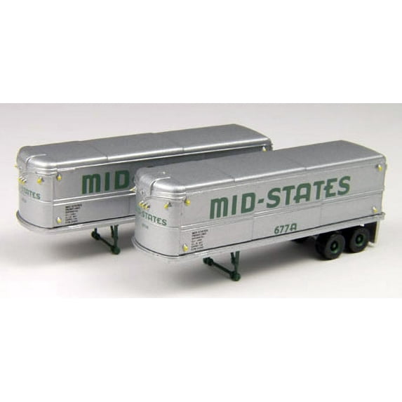Classic Metal Works 51105 N Mini Metals 32' Fruehauf Aerovan Trailer - Mid-State