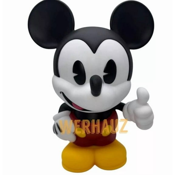 Classic Mickey Mouse Shorts Figural PVC Coin Piggy Bank by Monogram