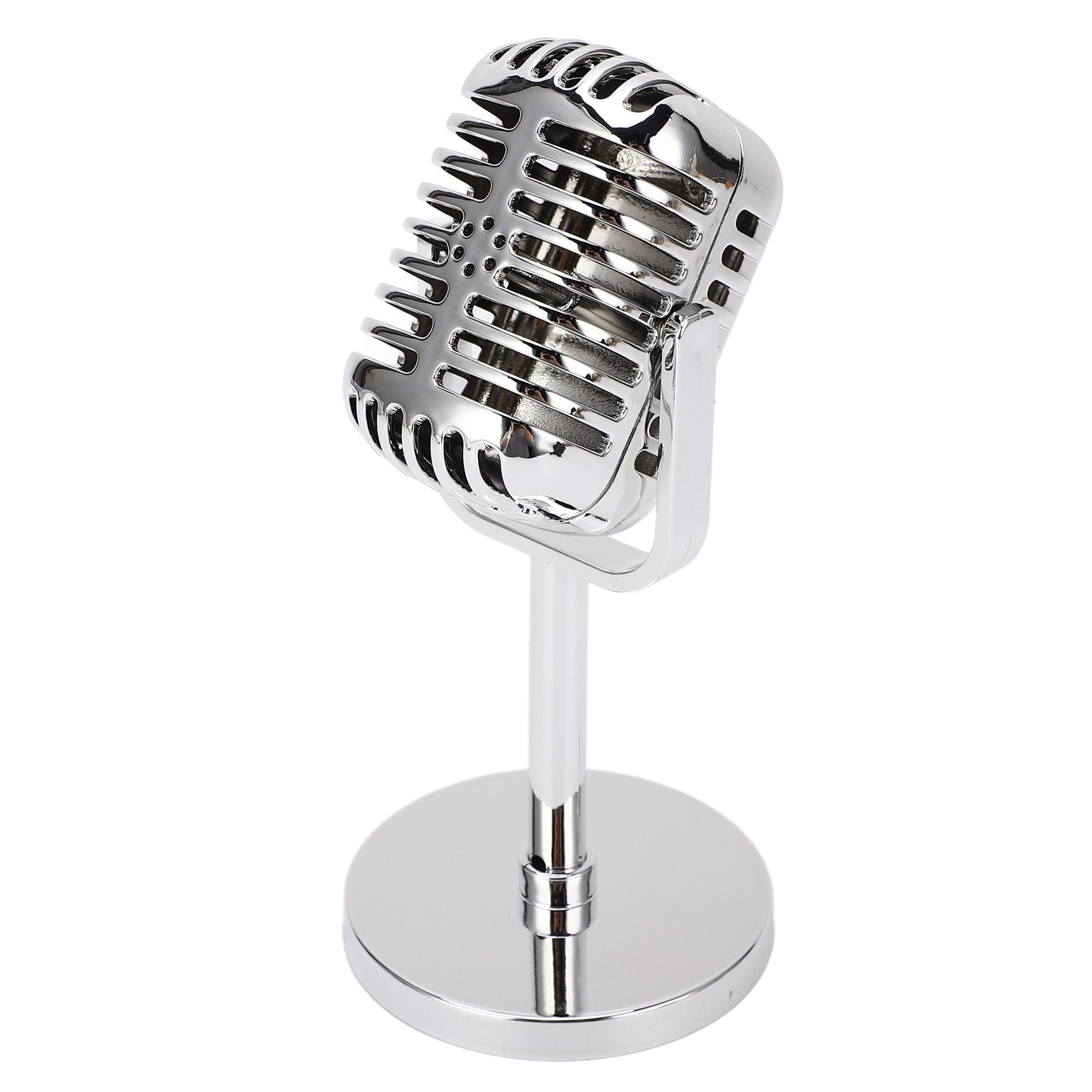 Classic Microphone Props Model Vintage Microphone Stage Table Decor