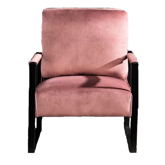 Classic Mid Century Style | Reinforced Metal Frame Armchair | Create a Sophisticated Ambiance