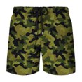 Classic Military Camouflage 3D Printed Short Pants Fashion Running