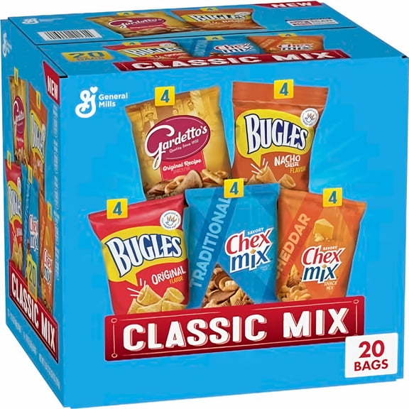 Classic Mix Snack Variety Pack (Pack of 8)