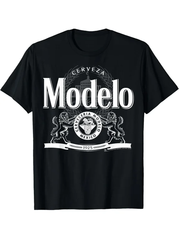 Classic Modelo Logo Graphic T-Shirt All Size S-5Xl Hot Trending Shirt, Vintage Birthday Gift