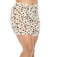 thumbnail image 1 of Moisture Wicking Anti Thigh Chafing Slip Short Color: Leopard Size: MEDIUM, 1 of 2