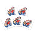 Classic Mom Heart Temporary Tattoos 10 pack Skin Safe MADE IN THE