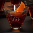 thumbnail image 1 of Classic Monogram Engraved Stemless Martini Glass, 1 of 2