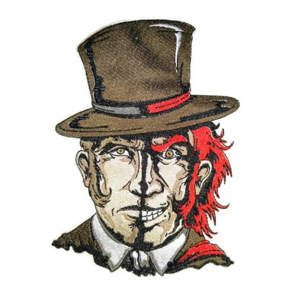 Classic Monster Portraits-4 Embroidered Iron on/Sew Patch [7.8" X 6"]