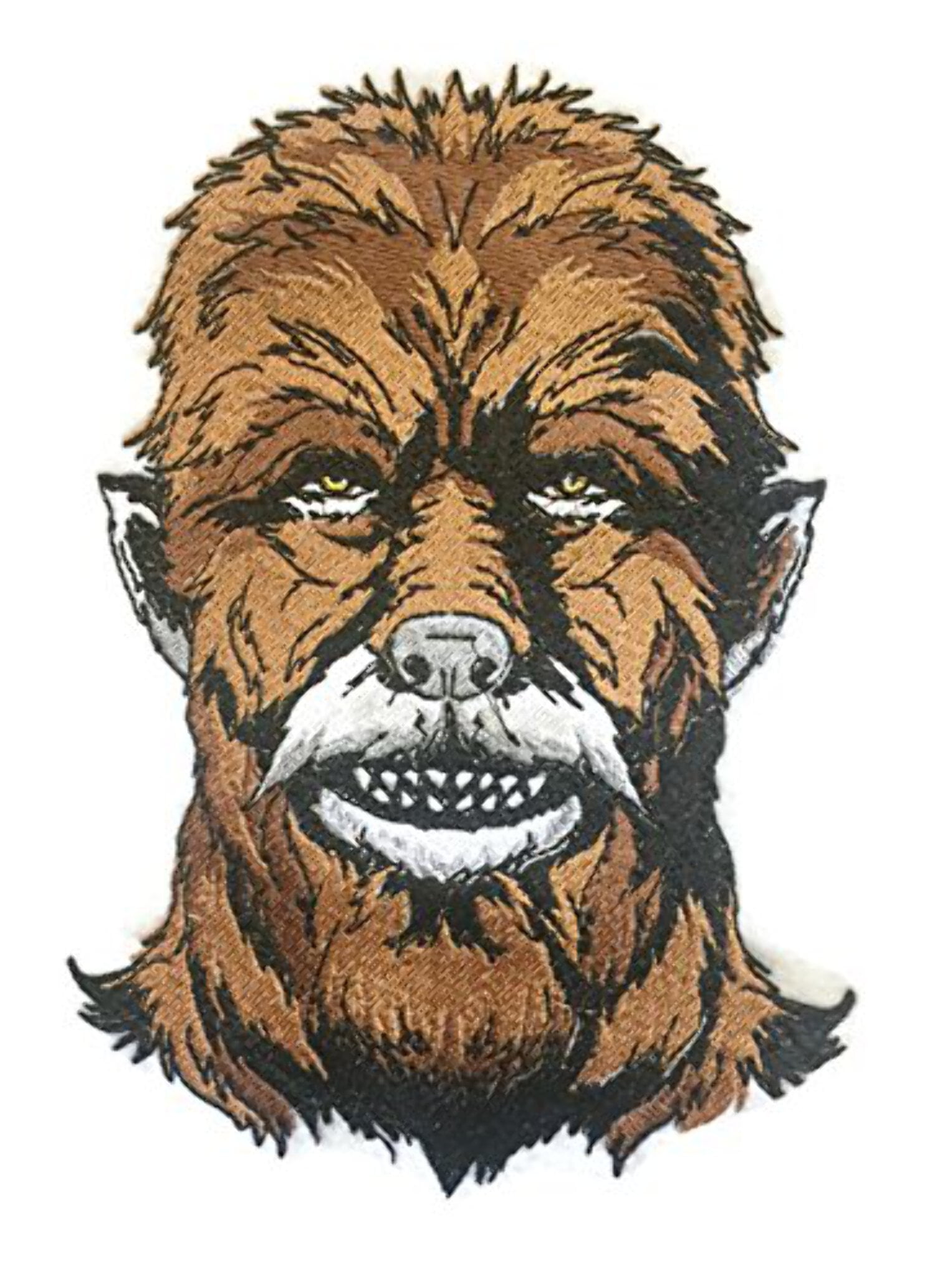 Custom and Unique Happy Halloween [Classic Monster Portraits-9] Embroidered Iron on/Sew Patch [7.8"5.2"] [Made in USA]