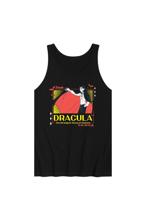 Classic Monsters - Anime Dracula - Men's Sleeveless Graphic Tank