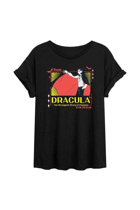 Classic Monsters - Anime Dracula - Women's Graphic T-Shirt