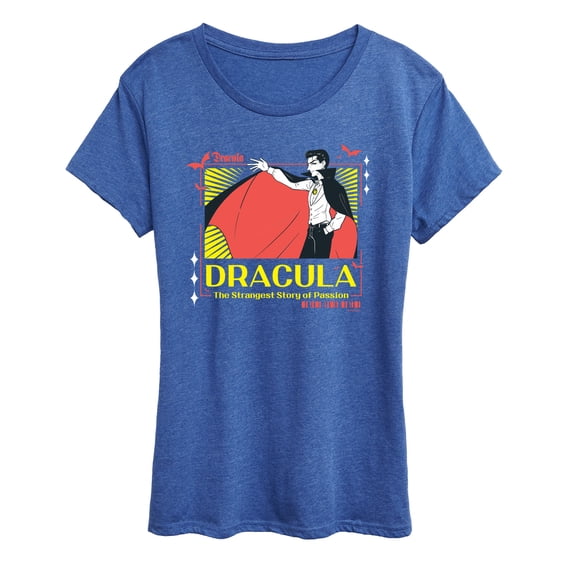 Universal - Anime Dracula Women's Short Sleeve Graphic T-Shirt