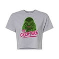 thumbnail image 1 of Classic Monsters - Creature From The Black Lagoon - Slime Covered Creature - Juniors Cropped Cotton Blend T-Shirt, 1 of 4