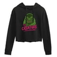 thumbnail image 1 of Classic Monsters - Creature From The Black Lagoon - Slime Covered Creature - Juniors Cropped Pullover Hoodie, 1 of 4