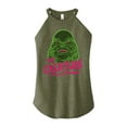 thumbnail image 1 of Classic Monsters - Creature From The Black Lagoon - Slime Covered Creature - Juniors High Neck Tank Top, 1 of 4