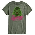 thumbnail image 1 of Classic Monsters - Creature From The Black Lagoon - Slime Covered Creature - Men's Short Sleeve Graphic T-Shirt, 1 of 4