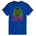 thumbnail image 1 of Classic Monsters - Creature From The Black Lagoon - Slime Covered Creature - Men's Short Sleeve Graphic T-Shirt, 1 of 4
