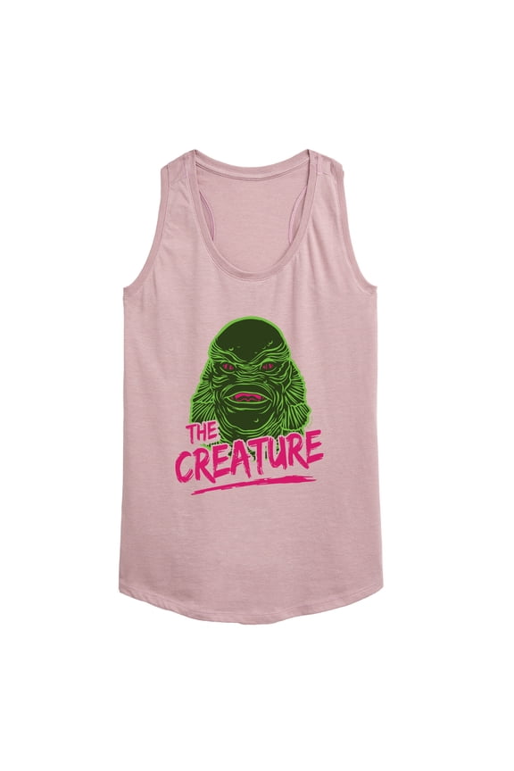 Classic Monsters - Creature From The Black Lagoon - Slime Covered Creature - Women's Racerback Tank Top