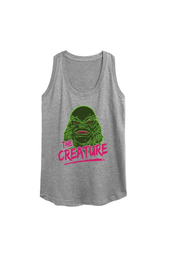 Classic Monsters - Creature From The Black Lagoon - Slime Covered Creature - Women's Racerback Tank Top
