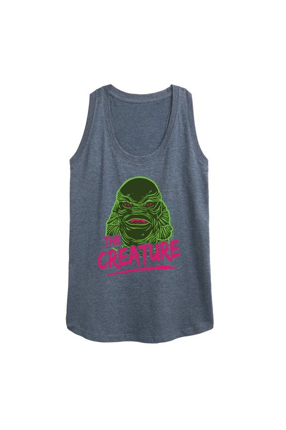 Classic Monsters - Creature From The Black Lagoon - Slime Covered Creature - Women's Racerback Tank Top