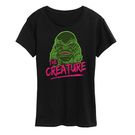 Classic Monsters - Creature From The Black Lagoon - Slime Covered Creature - Women's Short Sleeve Graphic T-Shirt