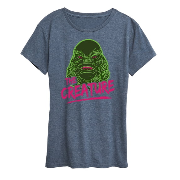 Classic Monsters - Creature From The Black Lagoon - Slime Covered Creature - Women's Short Sleeve Graphic T-Shirt