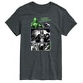 thumbnail image 1 of Classic Monsters - Creature From The Black Lagoon - Swim At Own Risk - Black and White Photos - Men's Short Sleeve Graphic T-Shirt, 1 of 4