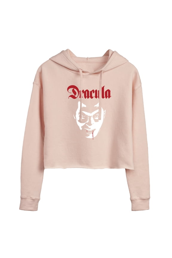 - Cropped Graphic Hoodie