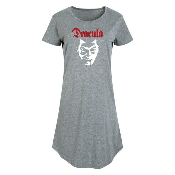 Classic Monsters - Dracula - Face Only - Blood Dripping from Lip - Women's Any Way Dress