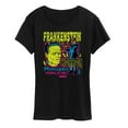 thumbnail image 1 of Classic Monsters - Frank Blacklight - Women's Short Sleeve Graphic T-shirt, 1 of 4
