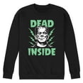 thumbnail image 1 of Classic Monsters - Frankenstein - Dead Inside - Electrified - Men's Crew Neck Fleece Pullover, 1 of 4