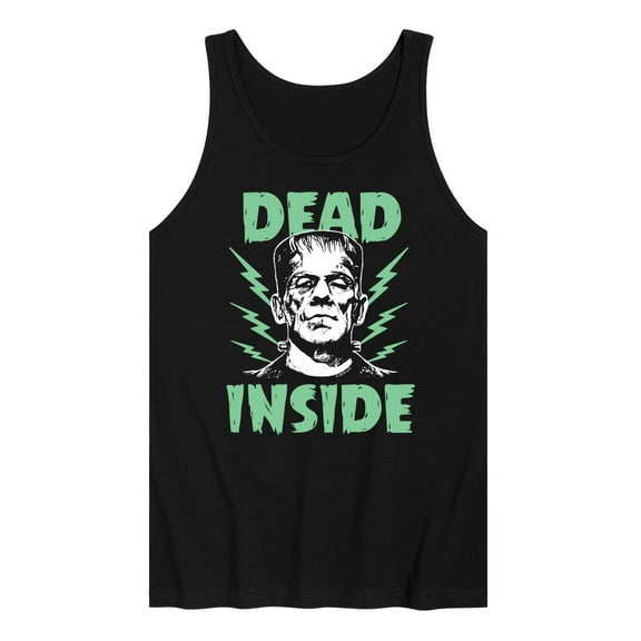 Classic Monsters - Frankenstein - Dead Inside - Electrified - Men's Jersey Tank Top