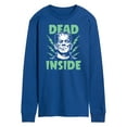 thumbnail image 1 of Classic Monsters - Frankenstein - Dead Inside - Electrified - Men's Long Sleeve T-Shirt, 1 of 4