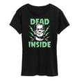 thumbnail image 1 of Classic Monsters - Frankenstein - Dead Inside - Electrified - Women's Short Sleeve Graphic T-Shirt, 1 of 4