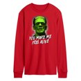 thumbnail image 1 of Classic Monsters - Frankenstein - You Make Me Feel Alive - Men's Long Sleeve T-Shirt, 1 of 3