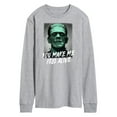 thumbnail image 1 of Classic Monsters - Frankenstein - You Make Me Feel Alive - Shaded - Men's Long Sleeve T-Shirt, 1 of 4