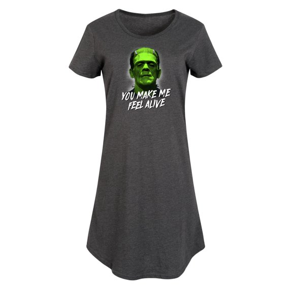 Classic Monsters - Frankenstein - You Make Me Feel Alive - Women's Any Way Dress