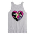 thumbnail image 1 of Classic Monsters - Frankenstein and Bride - Stitched Heart - Love At First Sight - Men's Jersey Tank Top, 1 of 3