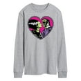 thumbnail image 1 of Classic Monsters - Frankenstein and Bride - Stitched Heart - Love At First Sight - Men's Long Sleeve T-Shirt, 1 of 4