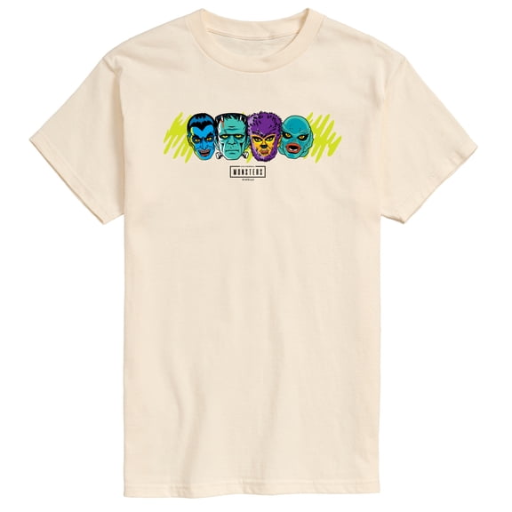 Classic Monsters - Horizontal Chest - Men's Short Sleeve Graphic T-Shirt
