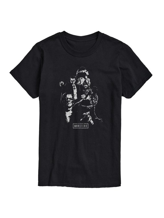 - Monster Collage Men's Short Sleeve Graphic T-Shirt