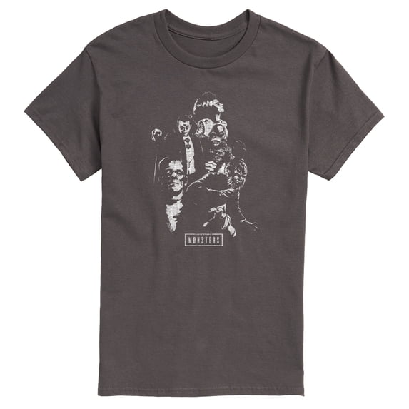 Classic Monsters - Monster Collage - Men's Short Sleeve Graphic T-Shirt