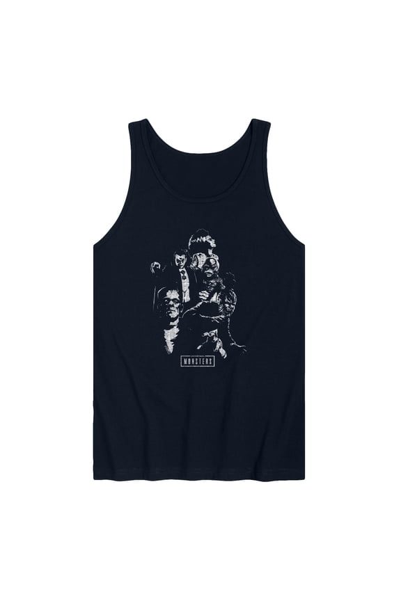 Classic Monsters - Monster Collage - Men's Sleeveless Graphic Tank