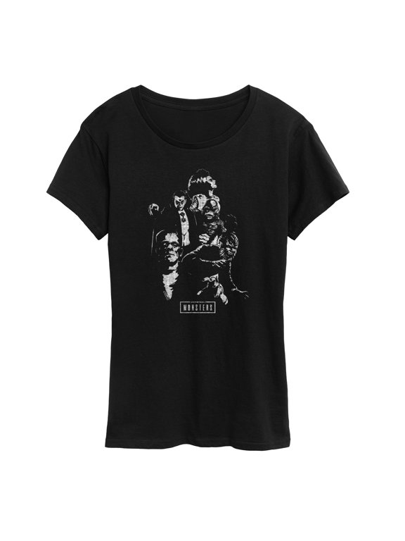 - Monster Collage Women's Short Sleeve Graphic T-Shirt