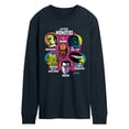 thumbnail image 1 of Classic Monsters - Monster Heads  - Men's Long Sleeve Graphic T-Shirt, 1 of 4