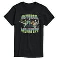thumbnail image 1 of Classic Monsters - Monsters Collage - Men's Short Sleeve Graphic T-Shirt, 1 of 4