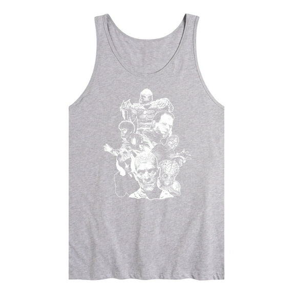 Classic Monsters - Popular Monsters of All Movies - Men's Jersey Tank Top