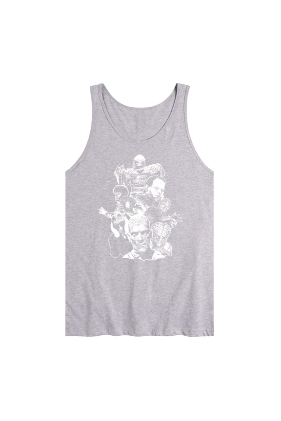 Classic Monsters - Popular Monsters of All Movies - Men's Jersey Tank Top