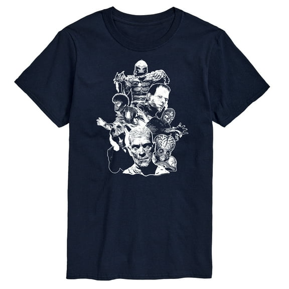 Classic Monsters - Popular Monsters of All Movies - Men's Short Sleeve Graphic T-Shirt