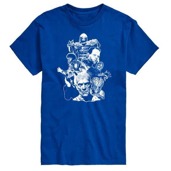 Classic Monsters - Popular Monsters of All Movies - Men's Short Sleeve Graphic T-Shirt